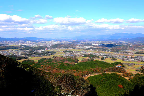 弥山岳からの展望