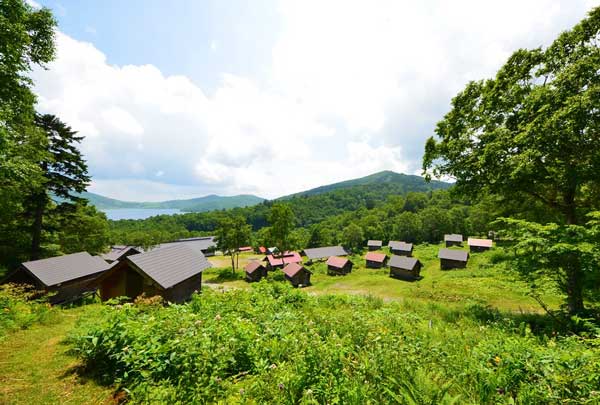 野反湖キャンプ場バンガローエリア