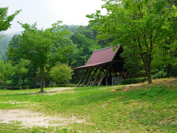 水分峡森林公園キャンプ場