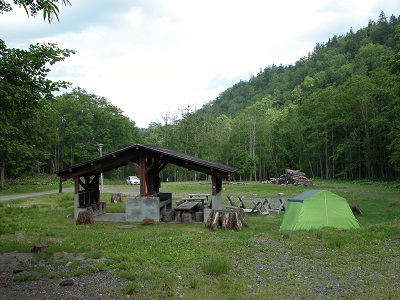 トムラウシ野営場