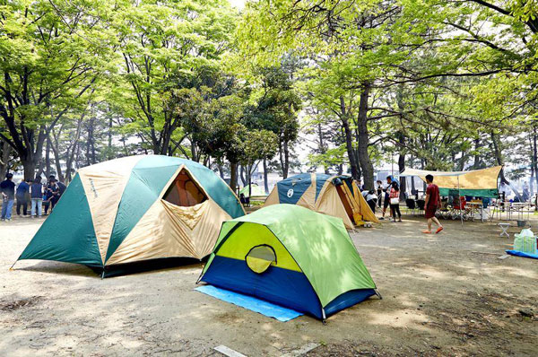 野島公園キャンプ場