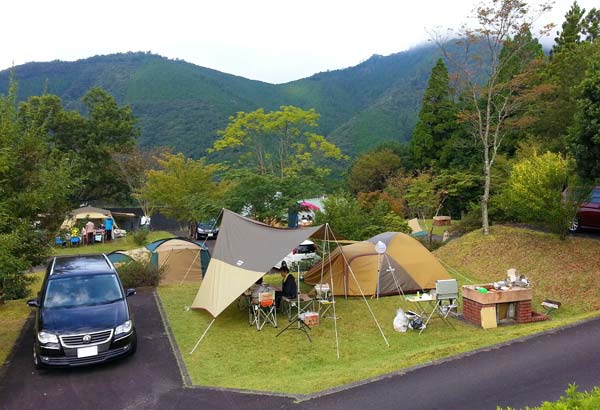 四万十オートキャンプ場 ウェル花夢