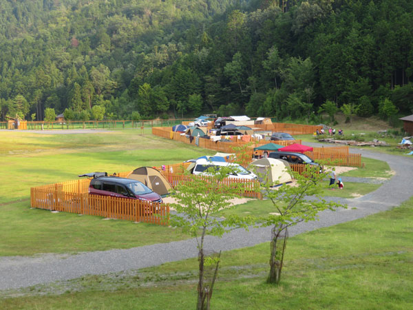 京都府立府民の森ひよしキャンプ場