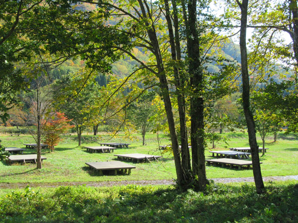 最上白川渓流公園キャンプ場