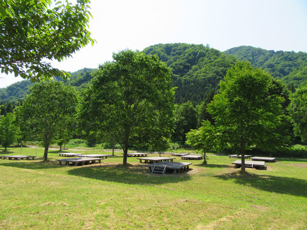 最上白川渓流公園キャンプ場